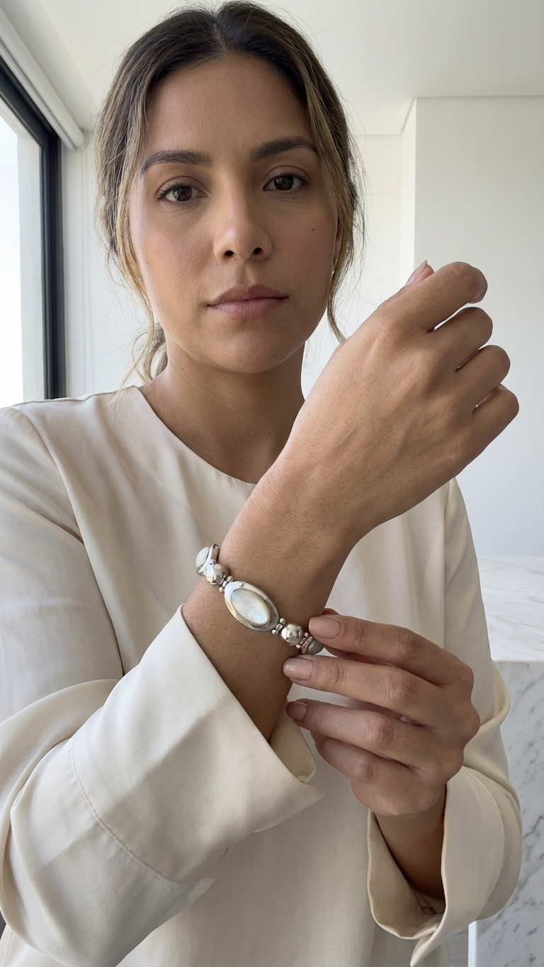 Pulsera Perlas de Luna