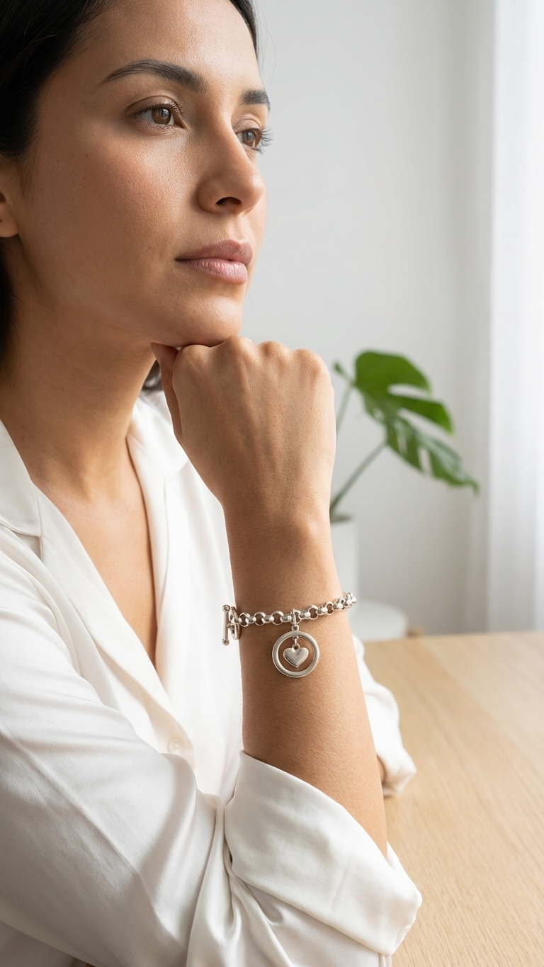 Pulsera Corazón Cautivo