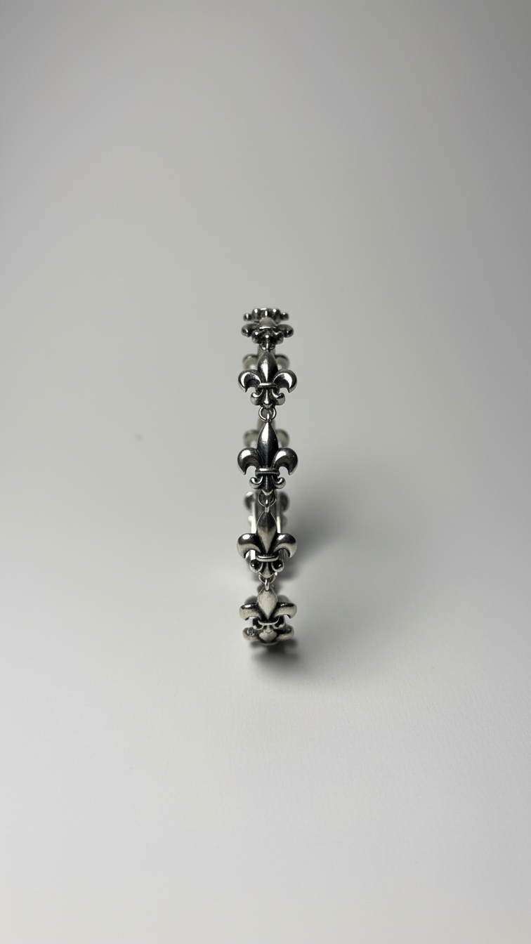 Pulsera Flor de Lis Eterna