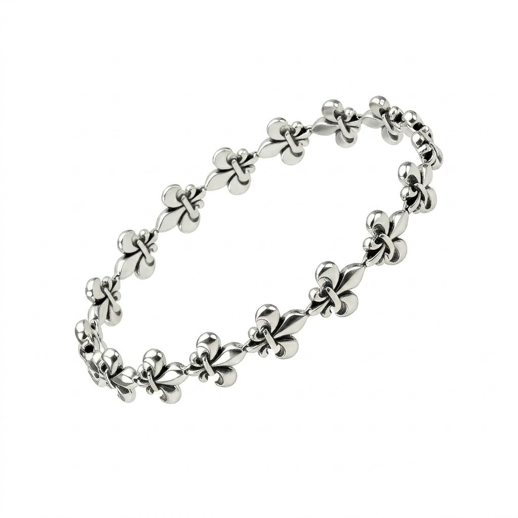 Pulsera Flor de Lis Eterna