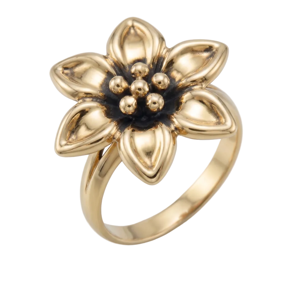 Anillo Flor de pasión