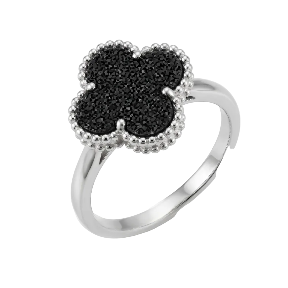 Anillo Trébol Luz de Luna