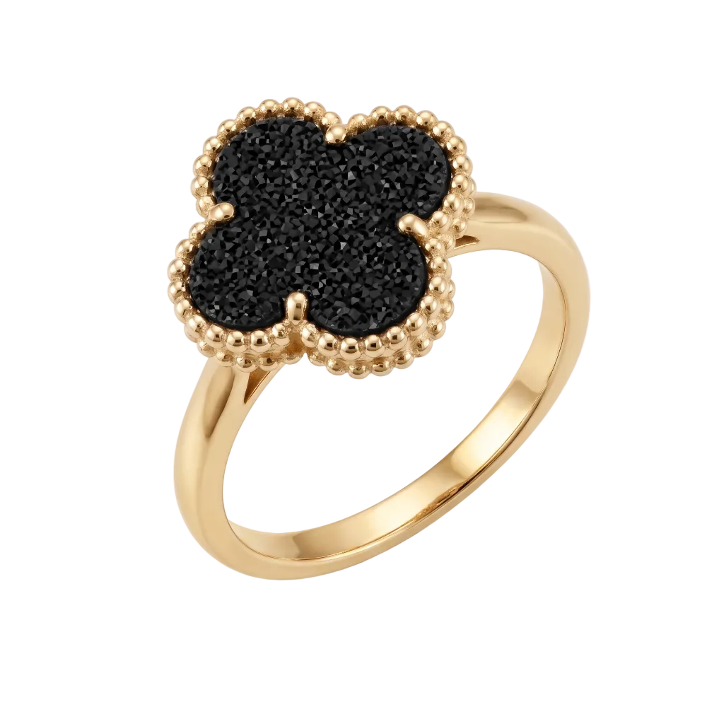 Anillo Trébol Luz de Luna