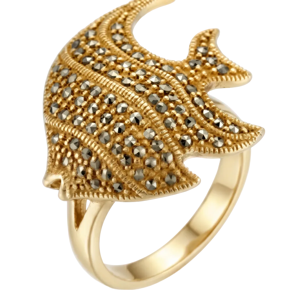 Anillo Pez Diamante