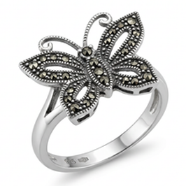 Anillo Mariposa diamantada