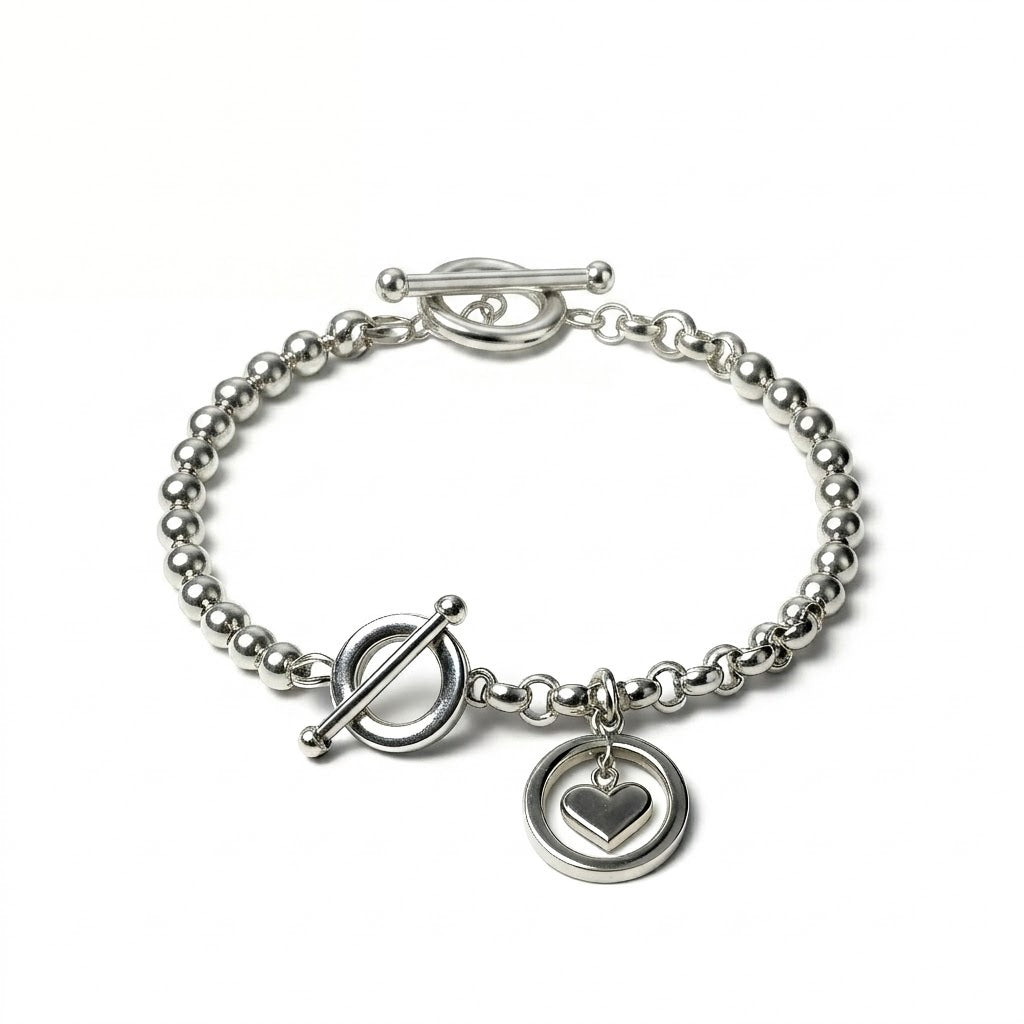 Pulsera Corazón Cautivo