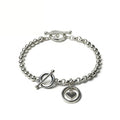 Pulsera Corazón Cautivo