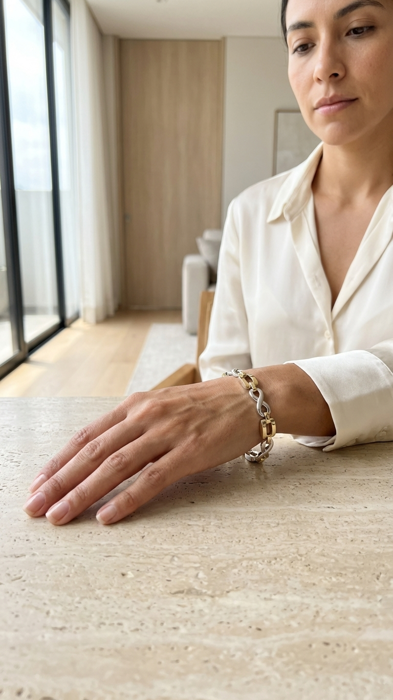 Pulsera Infinito Gold