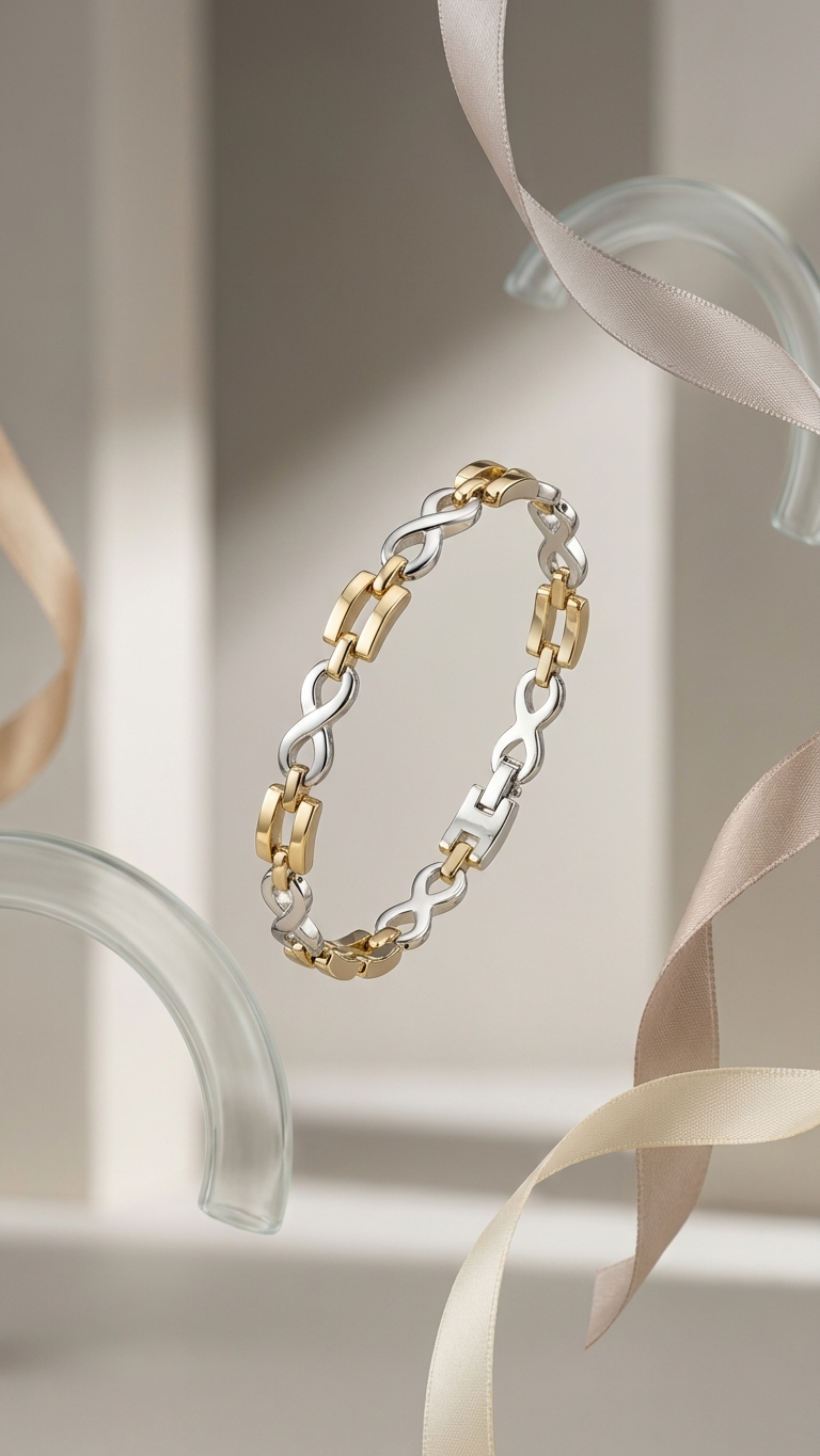 Pulsera Infinito Gold