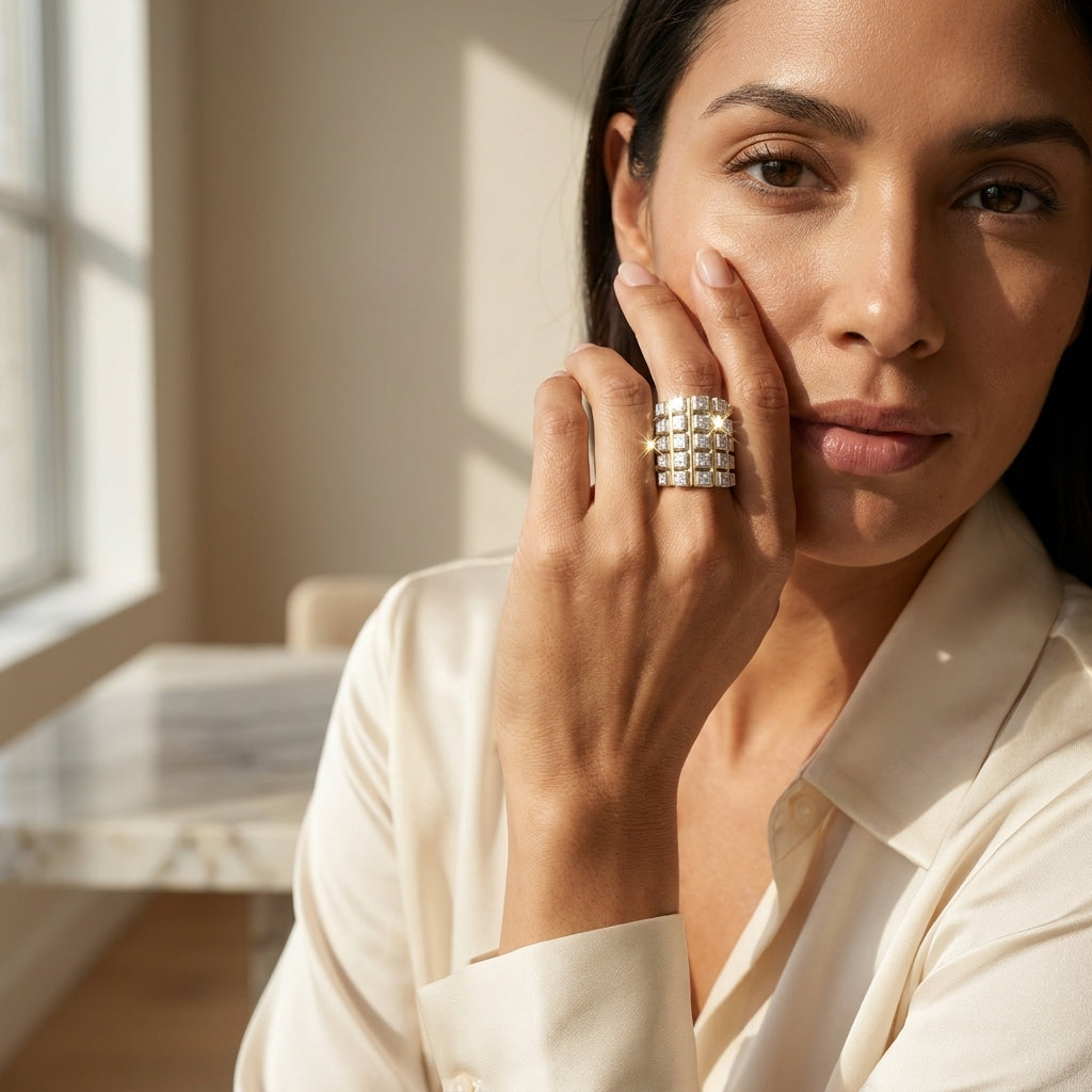 Anillo Canasta de Reyna