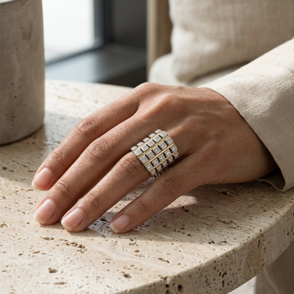 Anillo Canasta de Reyna