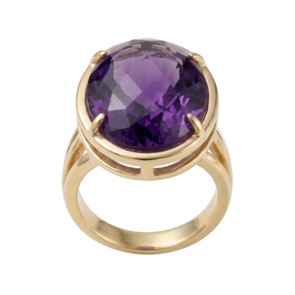 Anillo Amatista