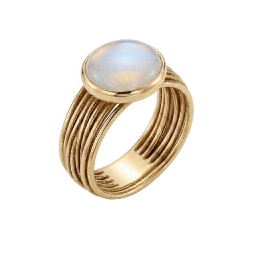 Anillo  Piedra Luna