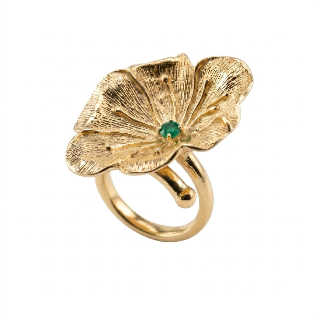 Anillo Flor de papa