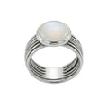 Anillo  Piedra Luna