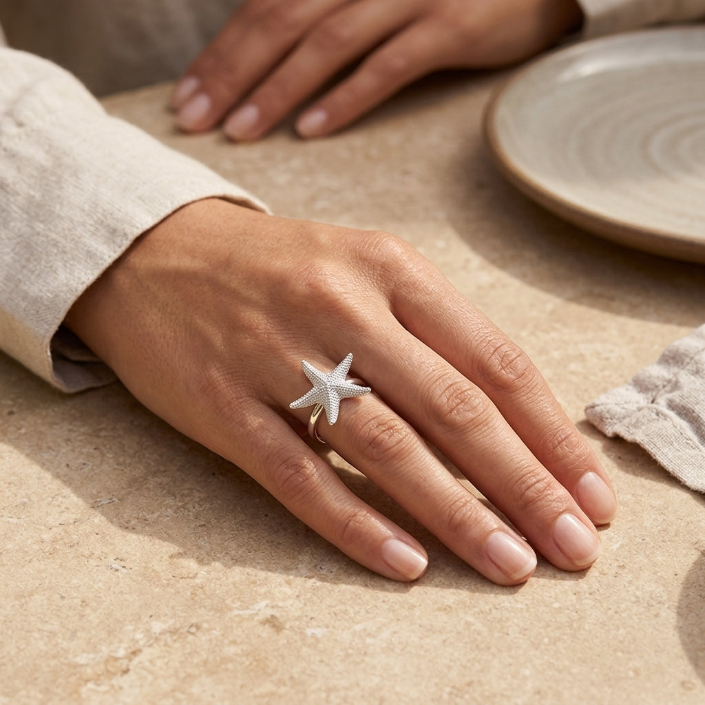 Anillo Estrella de Mar
