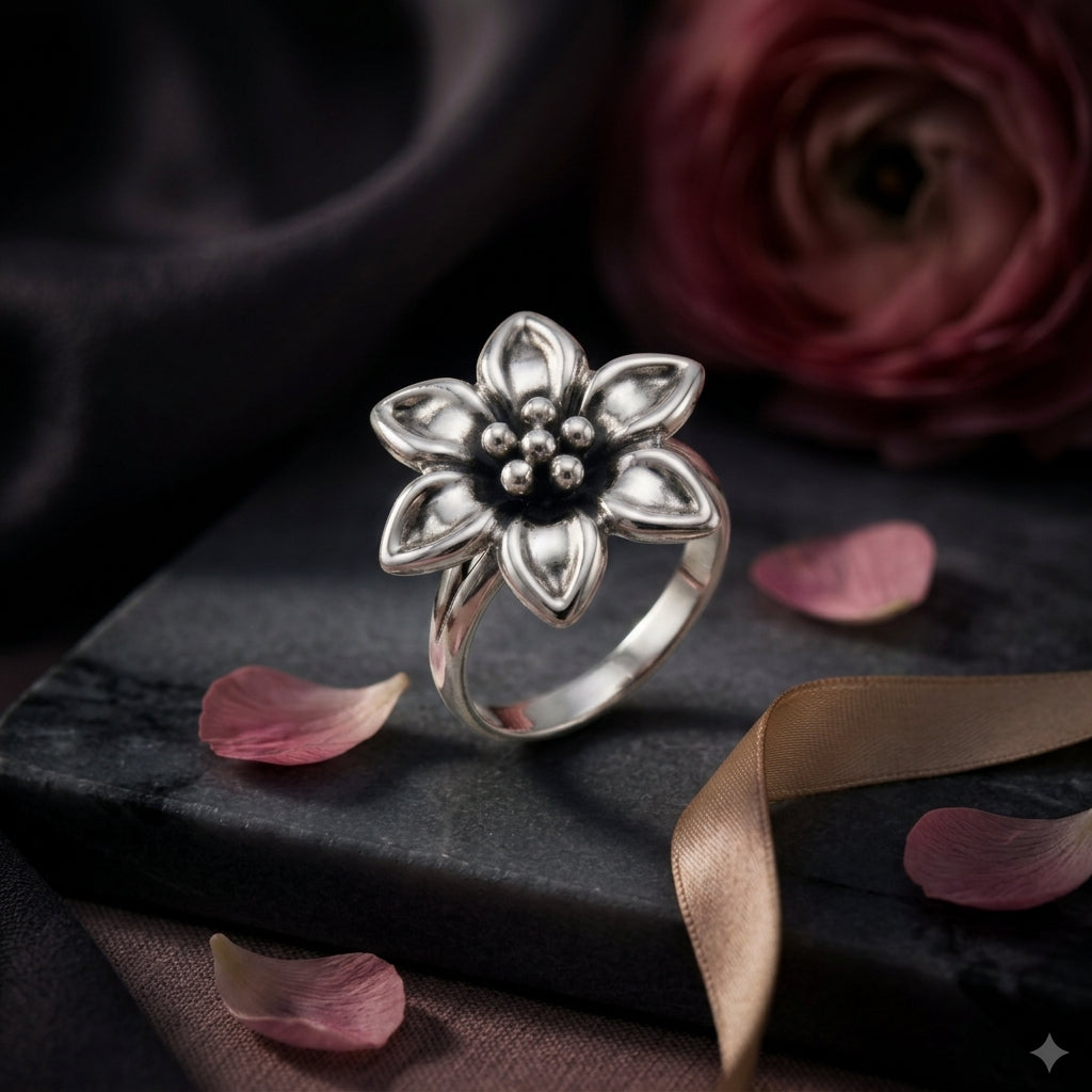 Anillo Flor de pasión