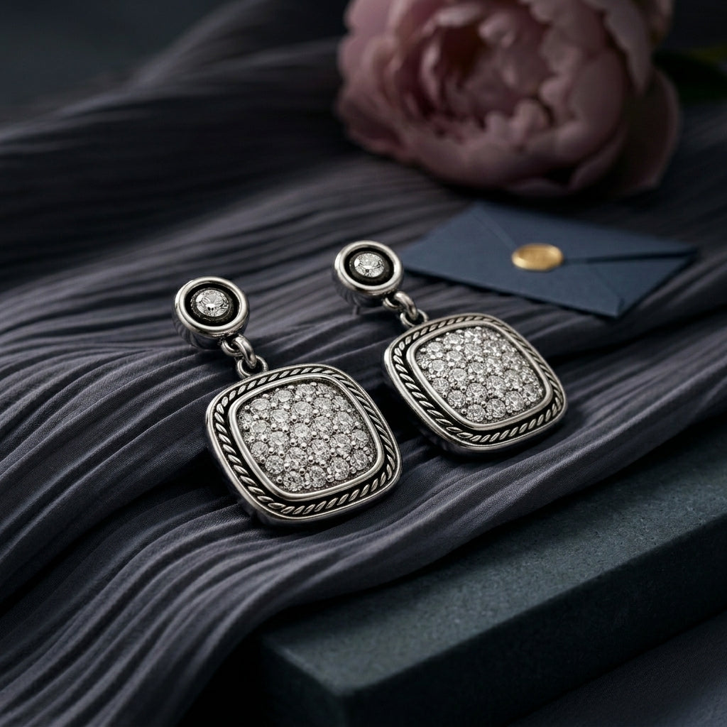 Arete Pavé Elegante