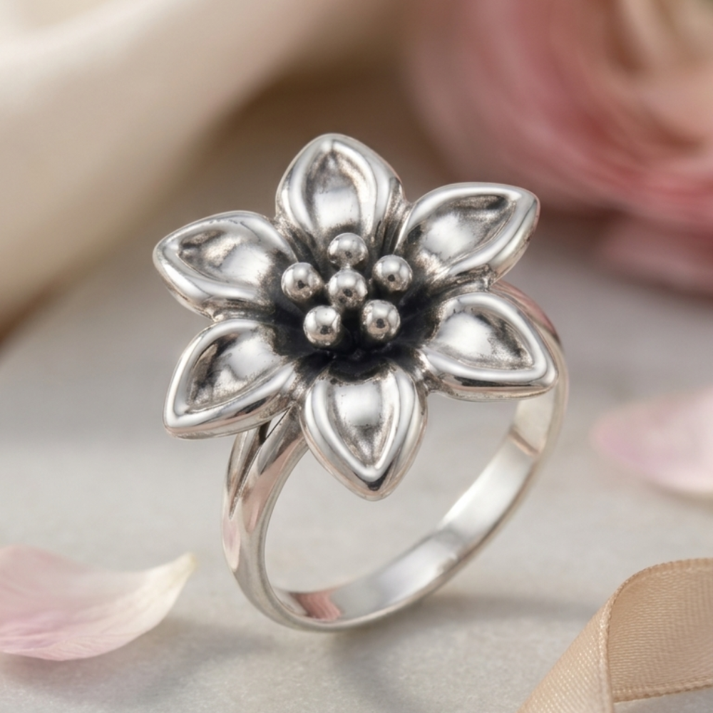 Anillo Flor de pasión